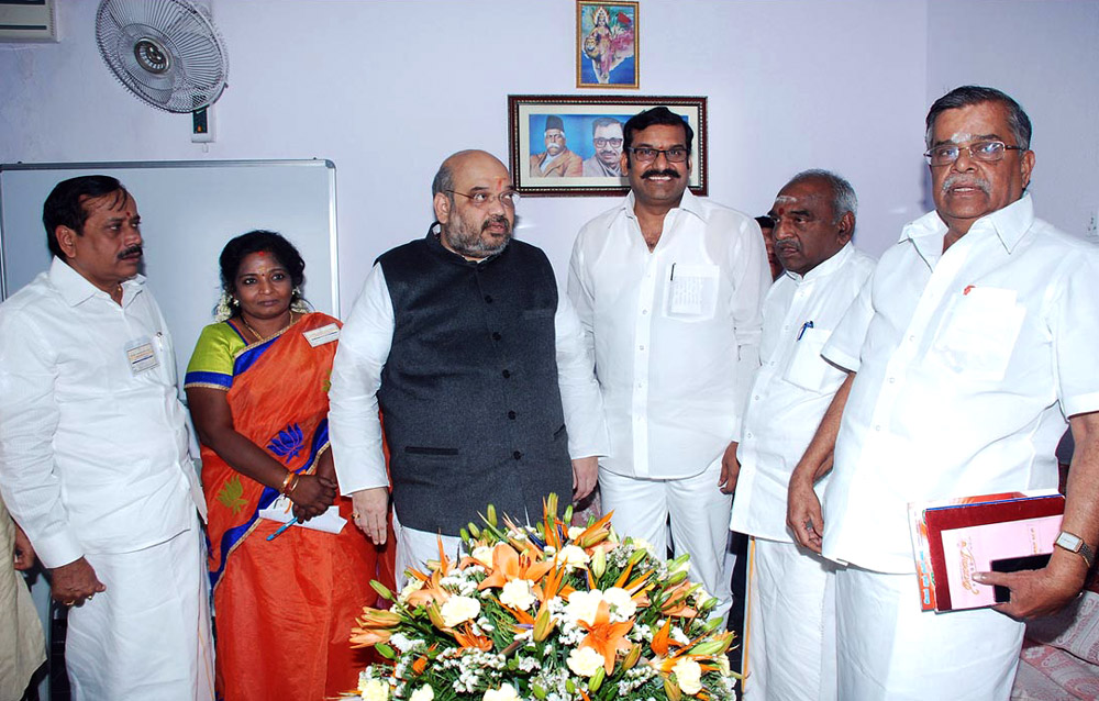 Nepoleon with Amit Shah