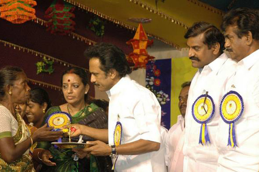 M.K. Stalin and D. Napoleon inaugurates