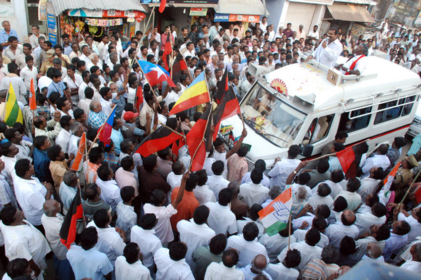 Napoleon Election Campaign in Veeranallur