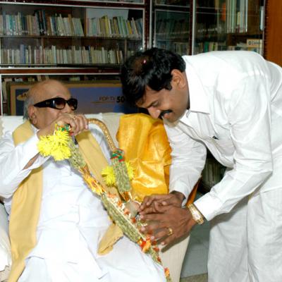 Karunanidhi Blesses 